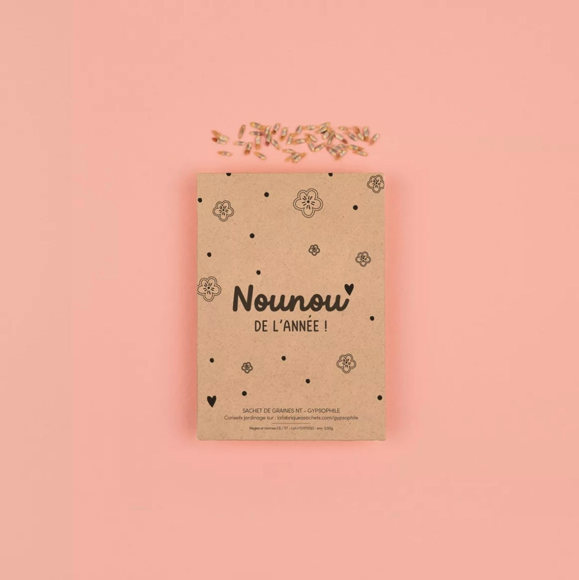 Sachets de graines à planter