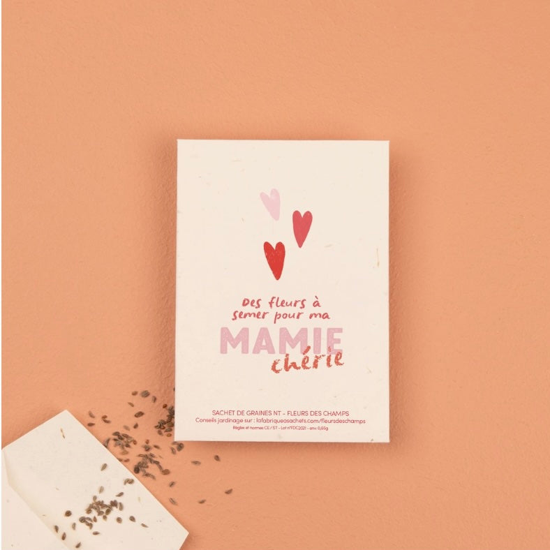 Sachets de graines à planter
