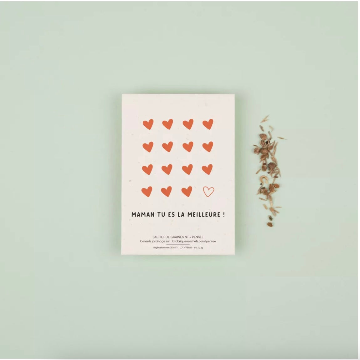 Sachets de graines à planter
