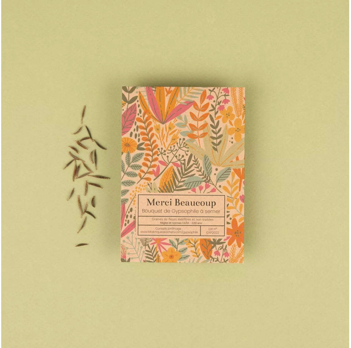 Sachets de graines à planter
