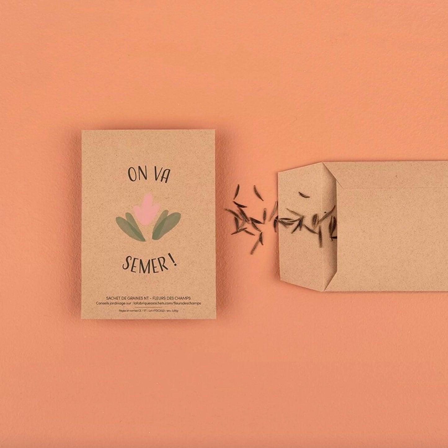 Sachets de graines à planter