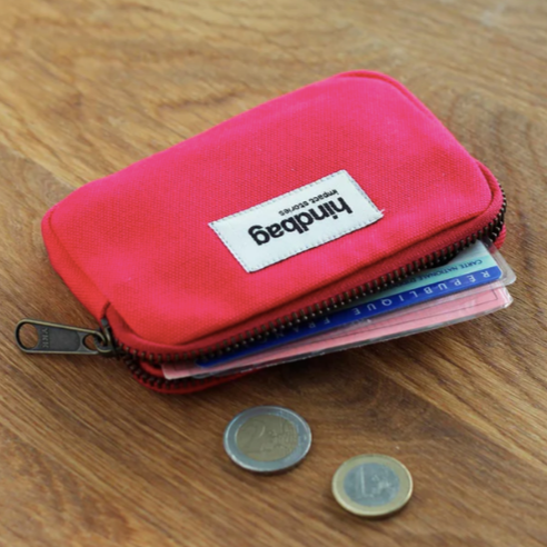 porte monnaie rose fushia