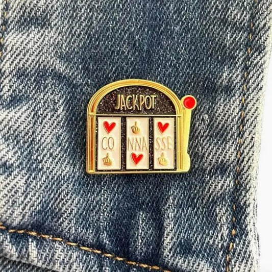 Pin's Jackpot connasse !