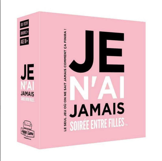 Jeu Je n'ai jamais - Soirée filles