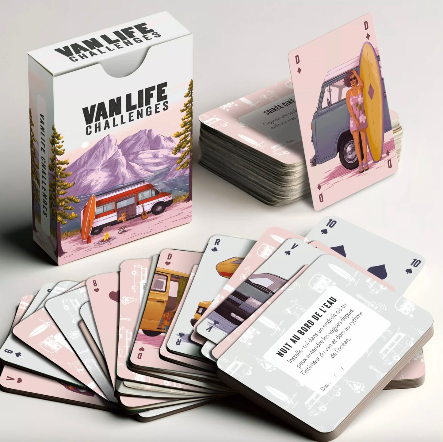 Cartes Van Life Challenges