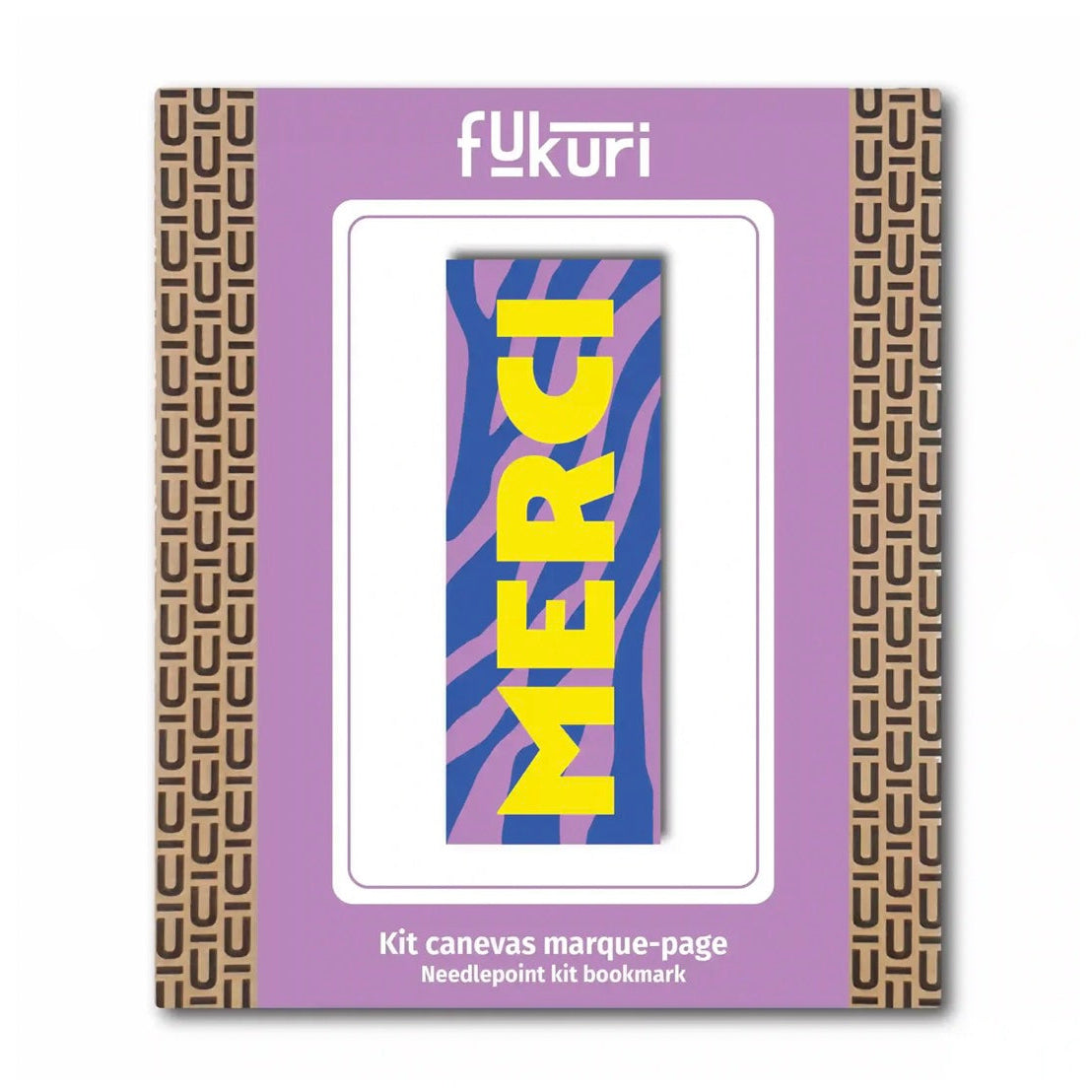 Kit Canevas marque page MERCI