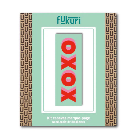 Kit Canevas marque page XOXO