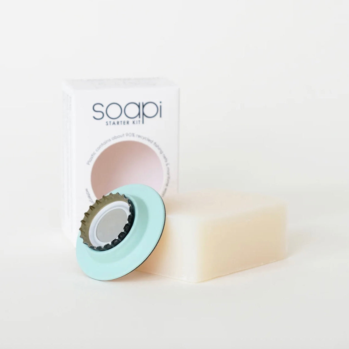 Kit Porte-savon magnétique & savon
