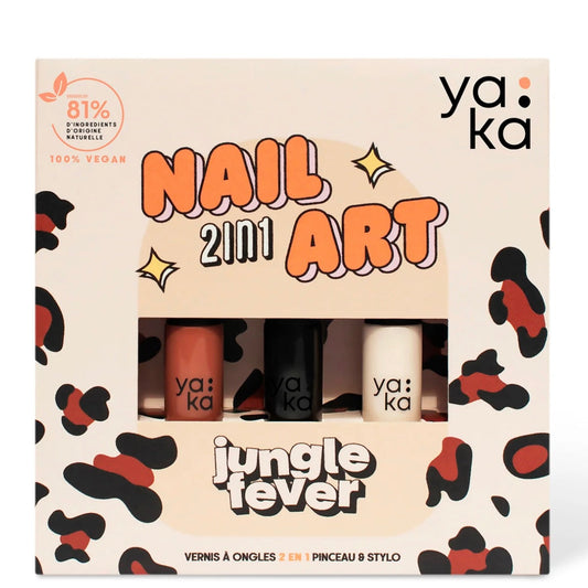 Kit nail art 2 en 1 - Jungle fever