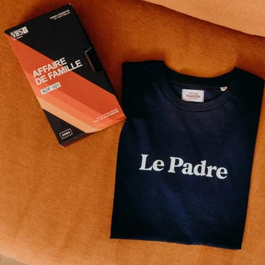 Tee-shirt Homme Le Padre Bleu marine