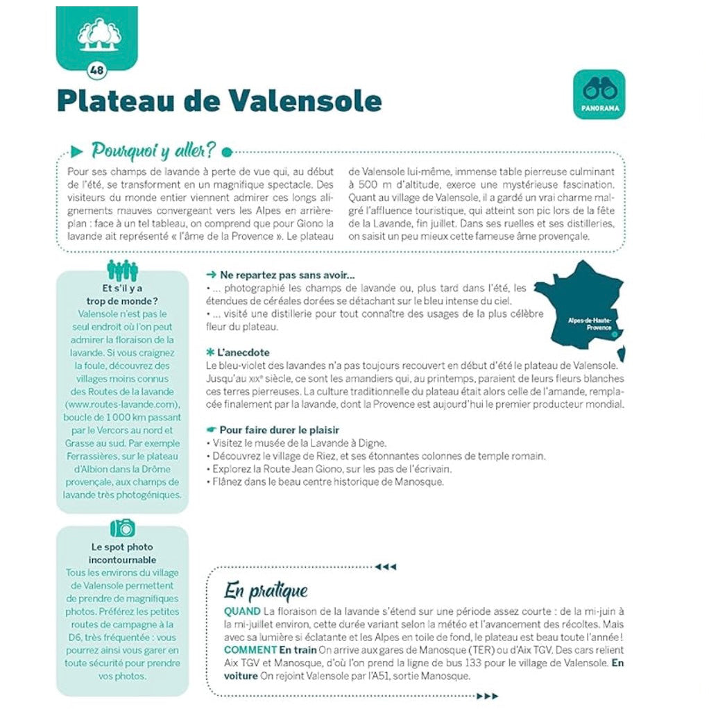 Livre 100 pépites pour découvrir la France