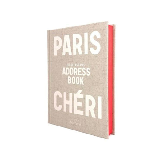 Livre Paris chéri Adress book