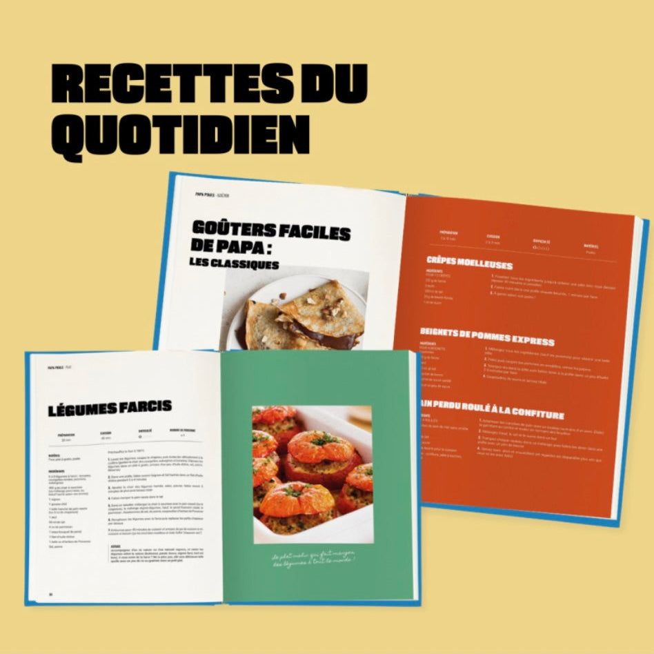 Livre de cuisine Papa Poule