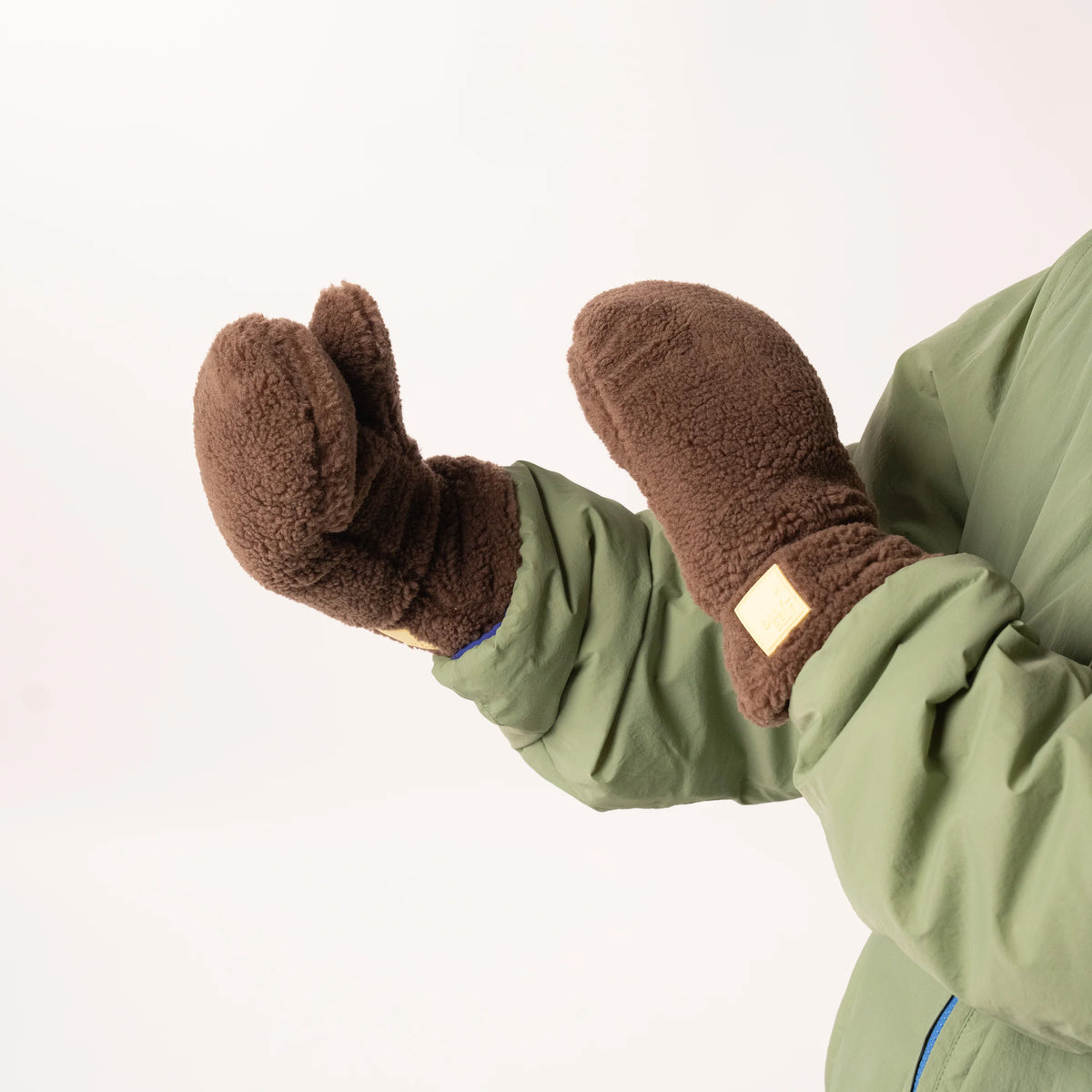 Moufles sherpa en polaire