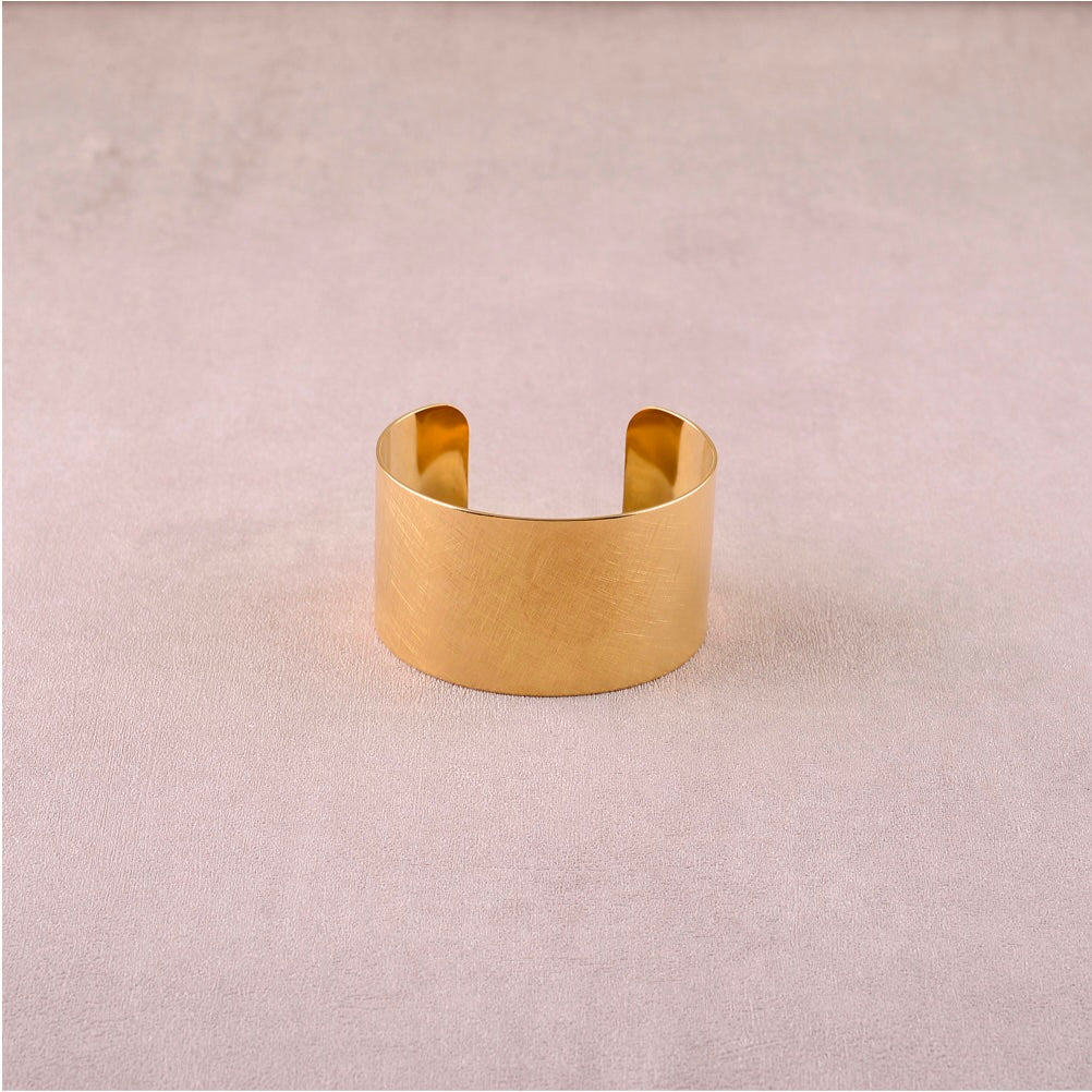 Manchette effet brossé 35mm