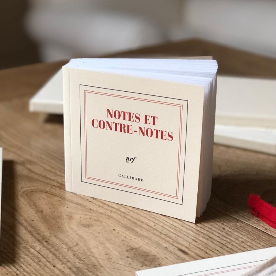 Mini Bloc " Notes et contre-notes "