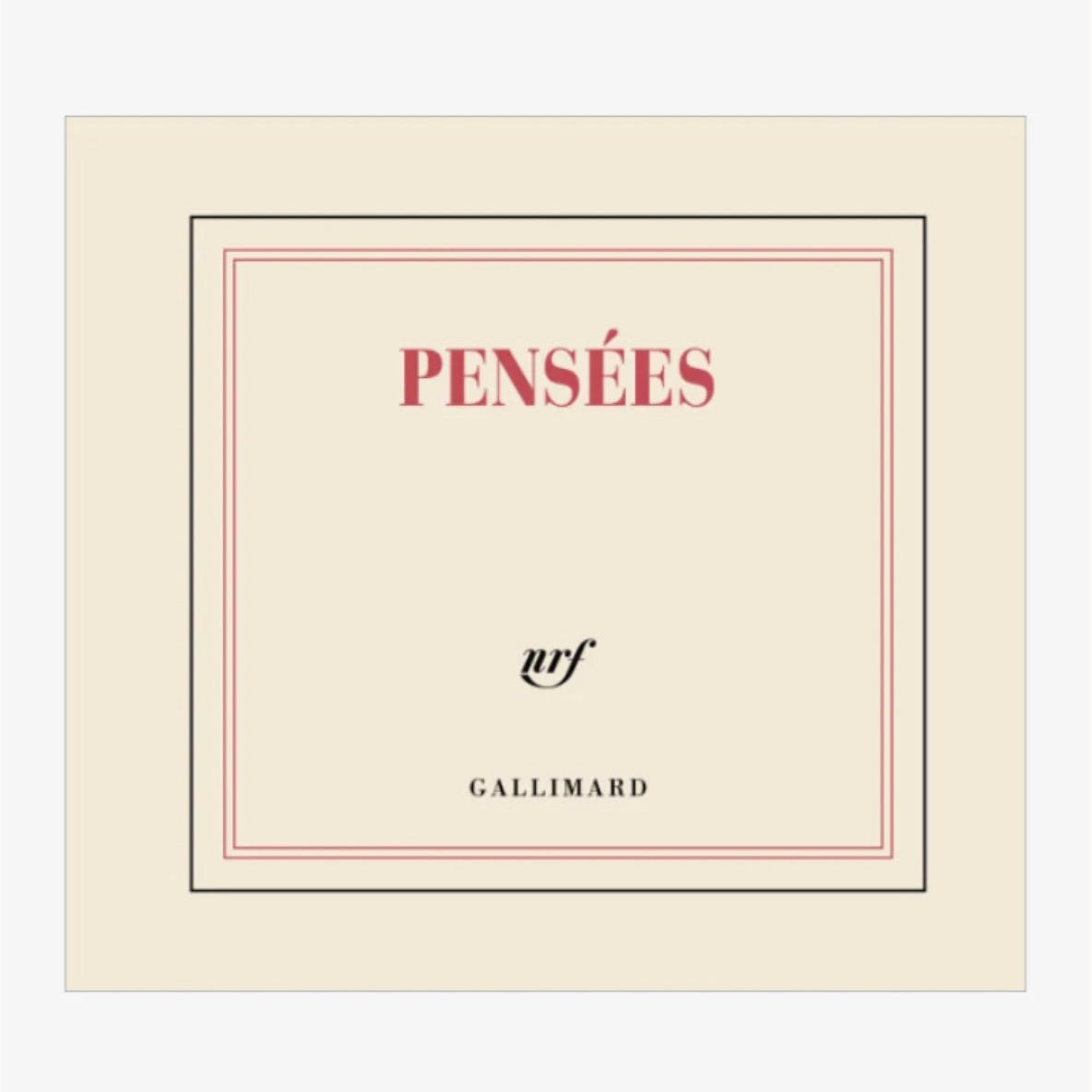 Mini Bloc " Pensées "