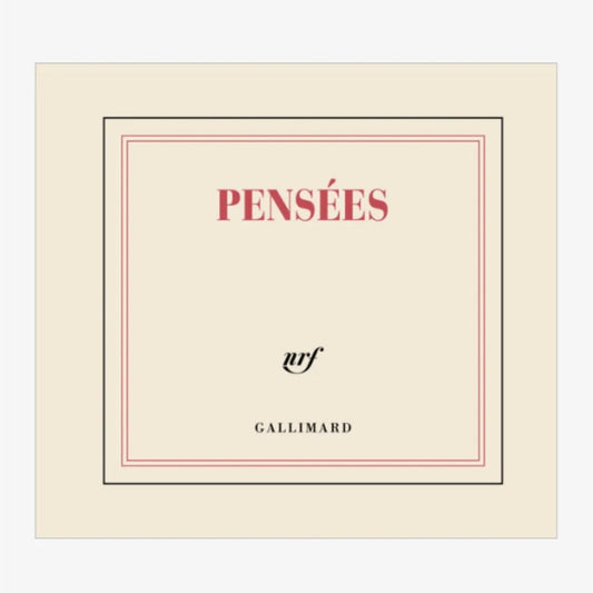 Mini Bloc " Pensées " Gallimard Papeterie La cachette de M
