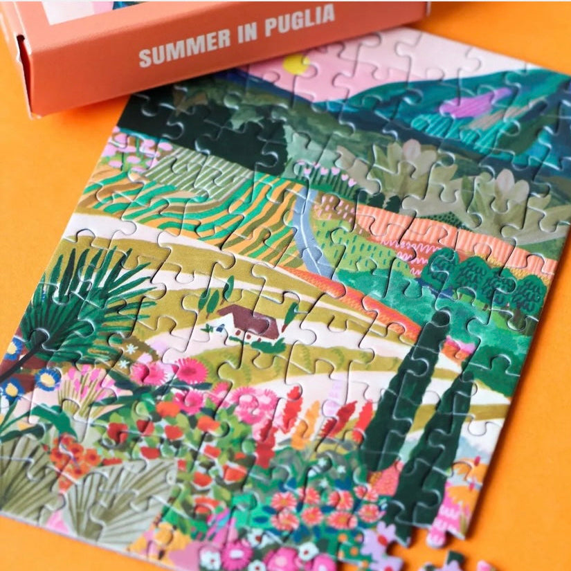 Mini Puzzle 99 pièces - Été dans les Pouilles
