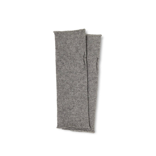 Mitaines Laine et Angora Gris meteor