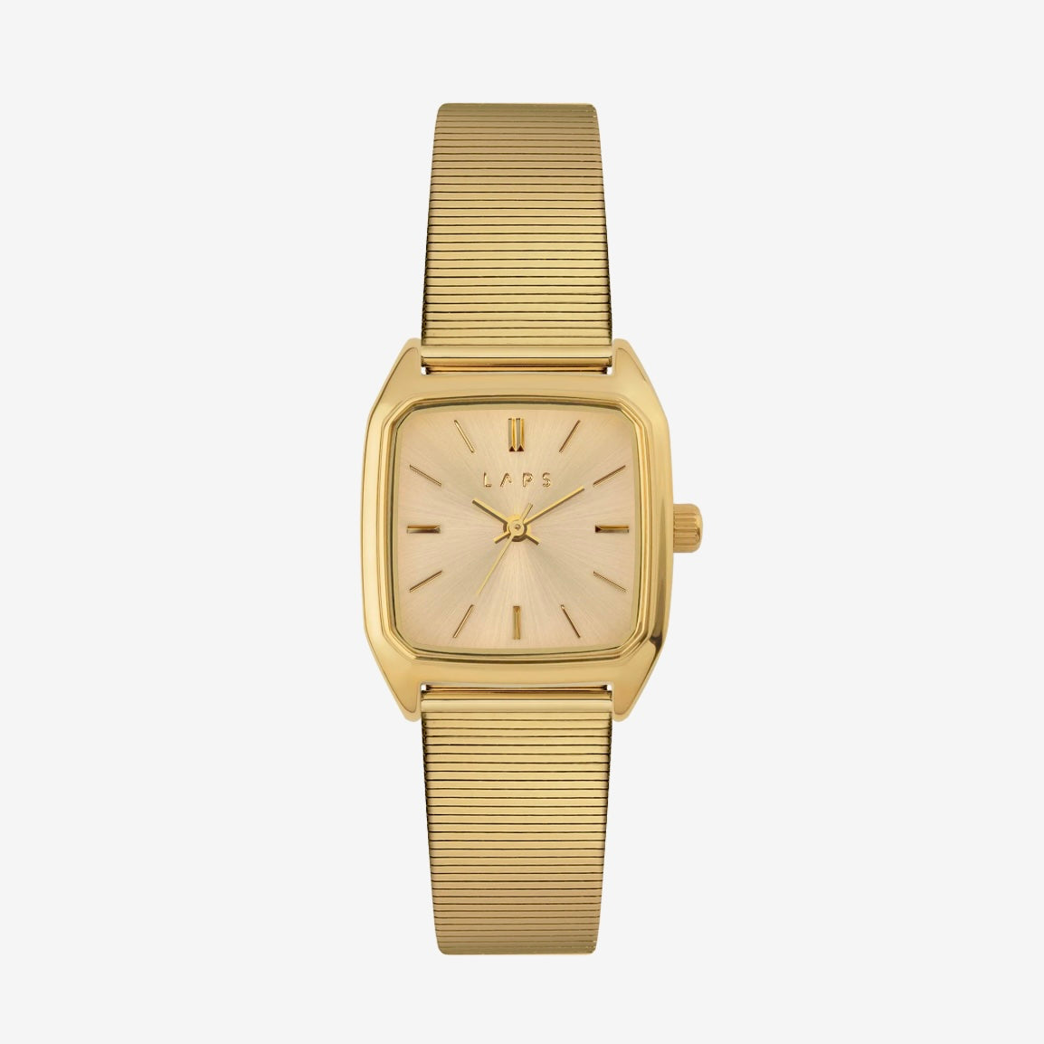 Montre Prima Nova Champagne - Bracelet métal baguette