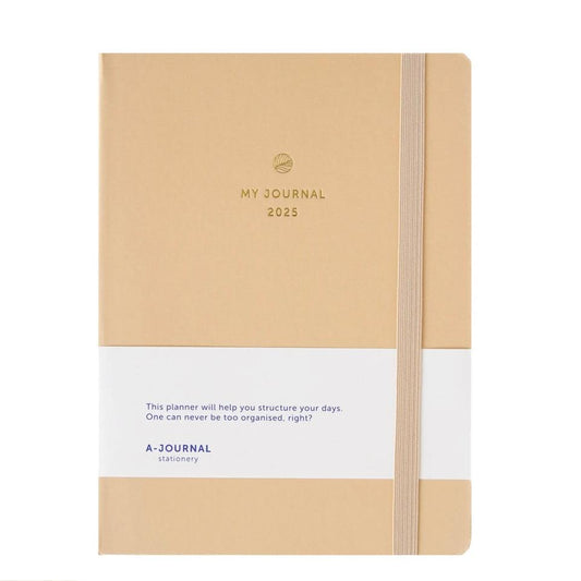 My Journal Diary 2025 - Beige