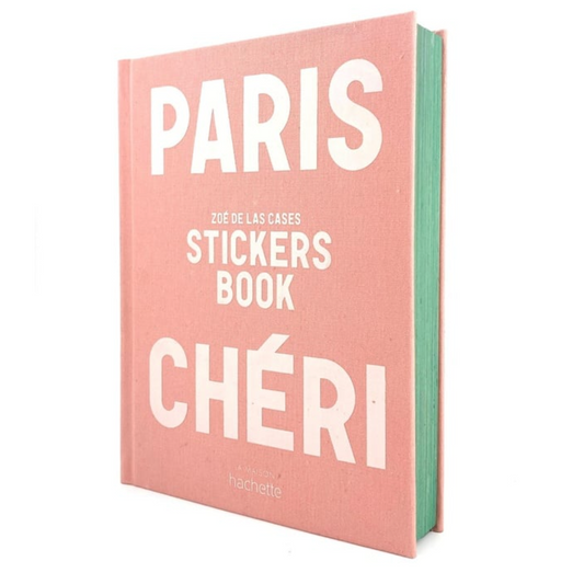 Livre Paris chéri stickersbook