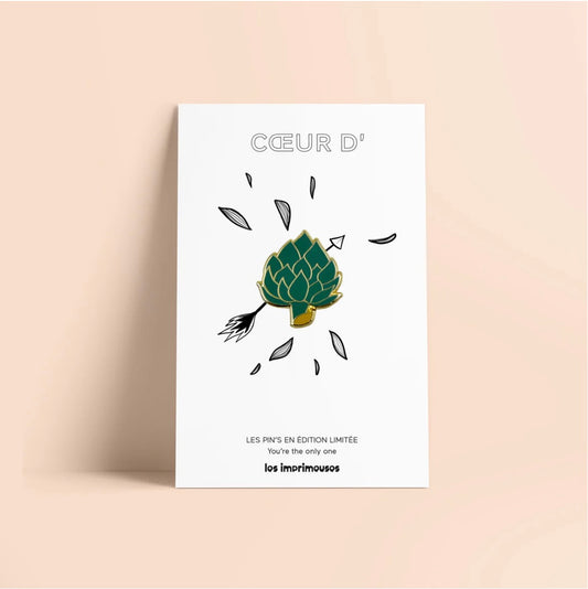 Pin's Coeur d'artichaut