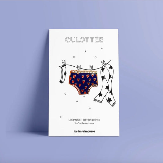 Pin’s Culottée - l'accessoire qui ose