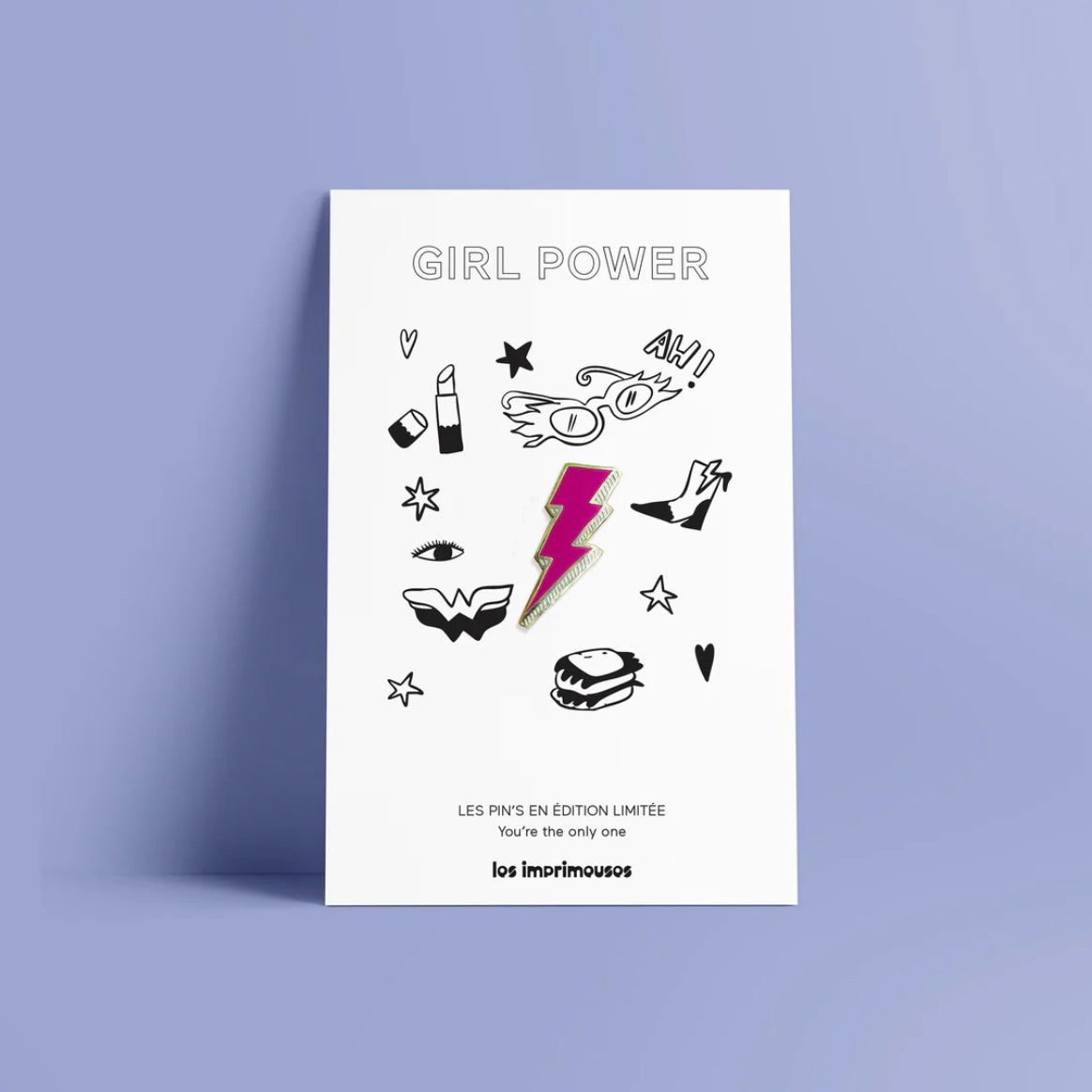 Pin’s Eclair Girl power