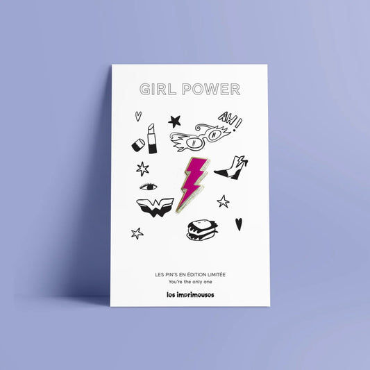 Pin’s Eclair Girl power