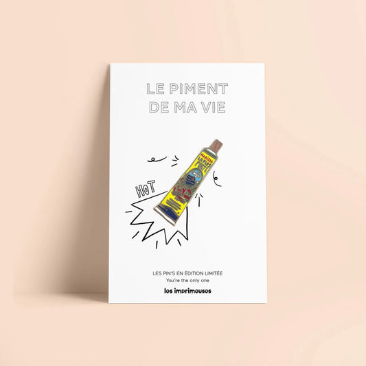 Pin's Harissa - Le piment de ma vie