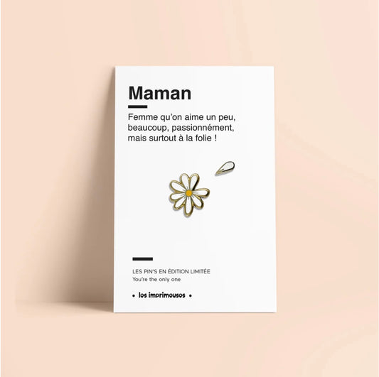 Pin’s Maman - Marguerite