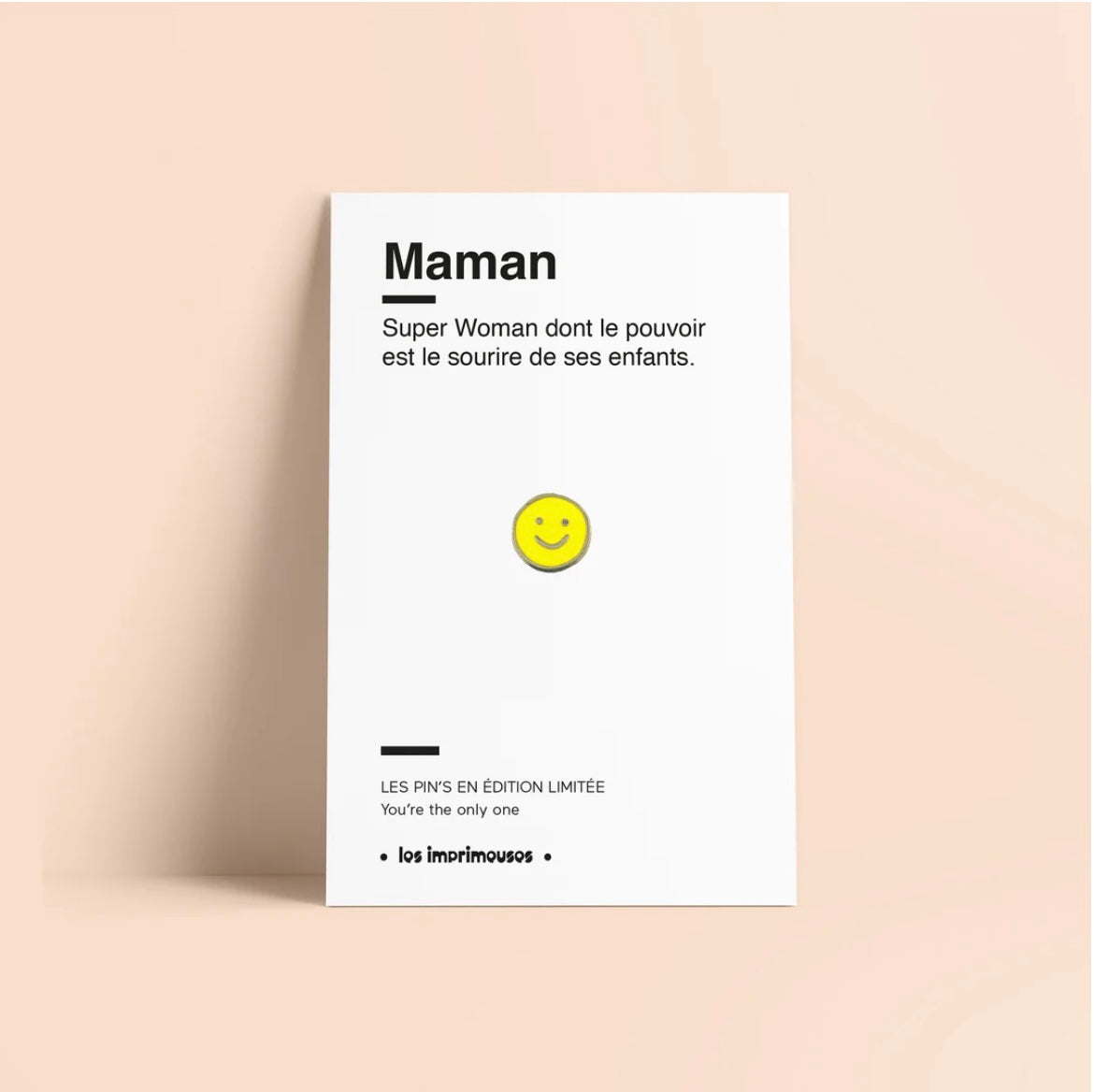 Pin’s Smiley Maman