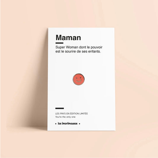 Pin’s Smiley Maman