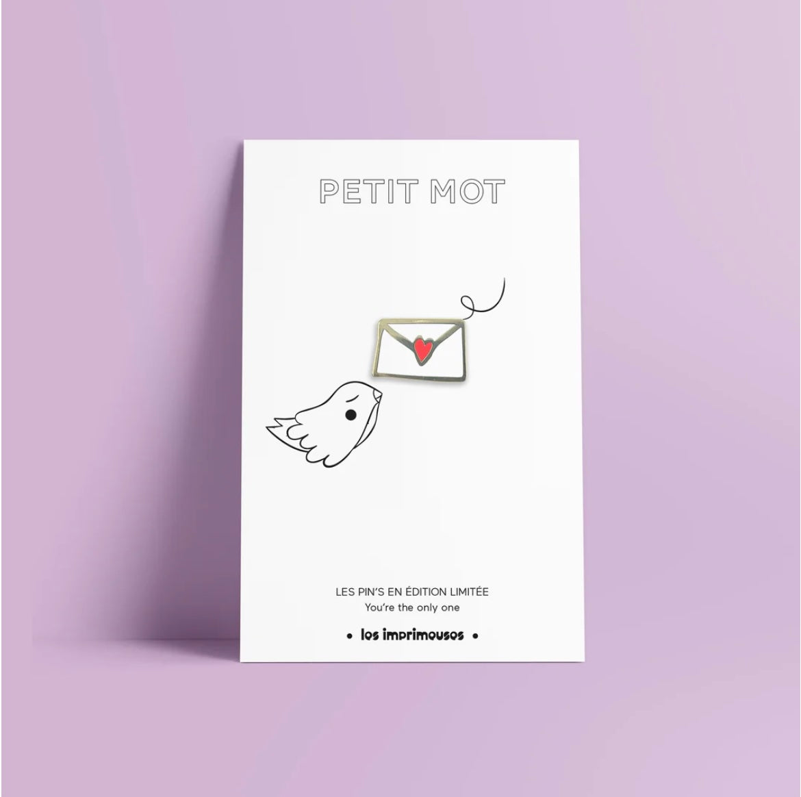 Pin’s lettre Petit mot