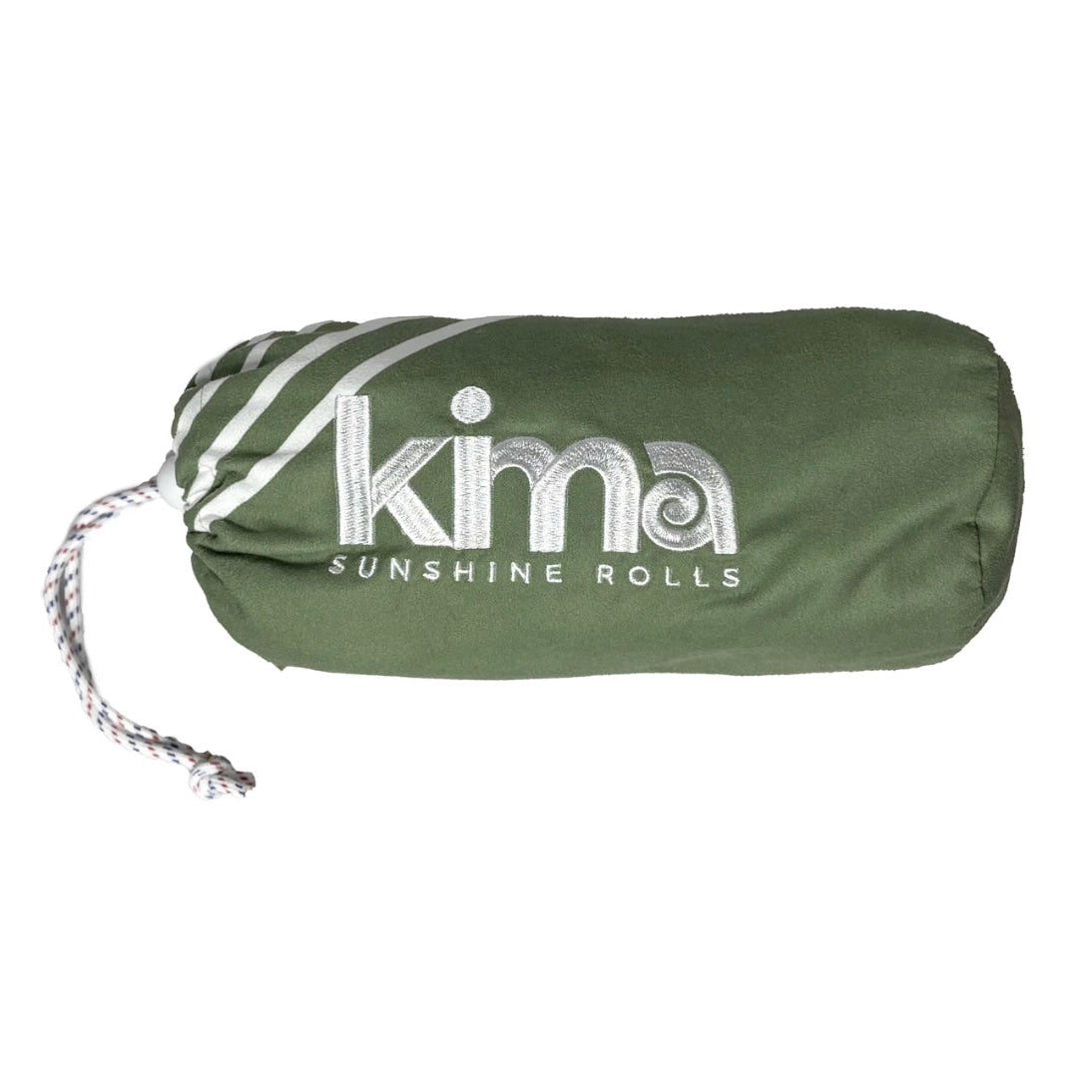 Poncho surf microfibres - Kaki lignes