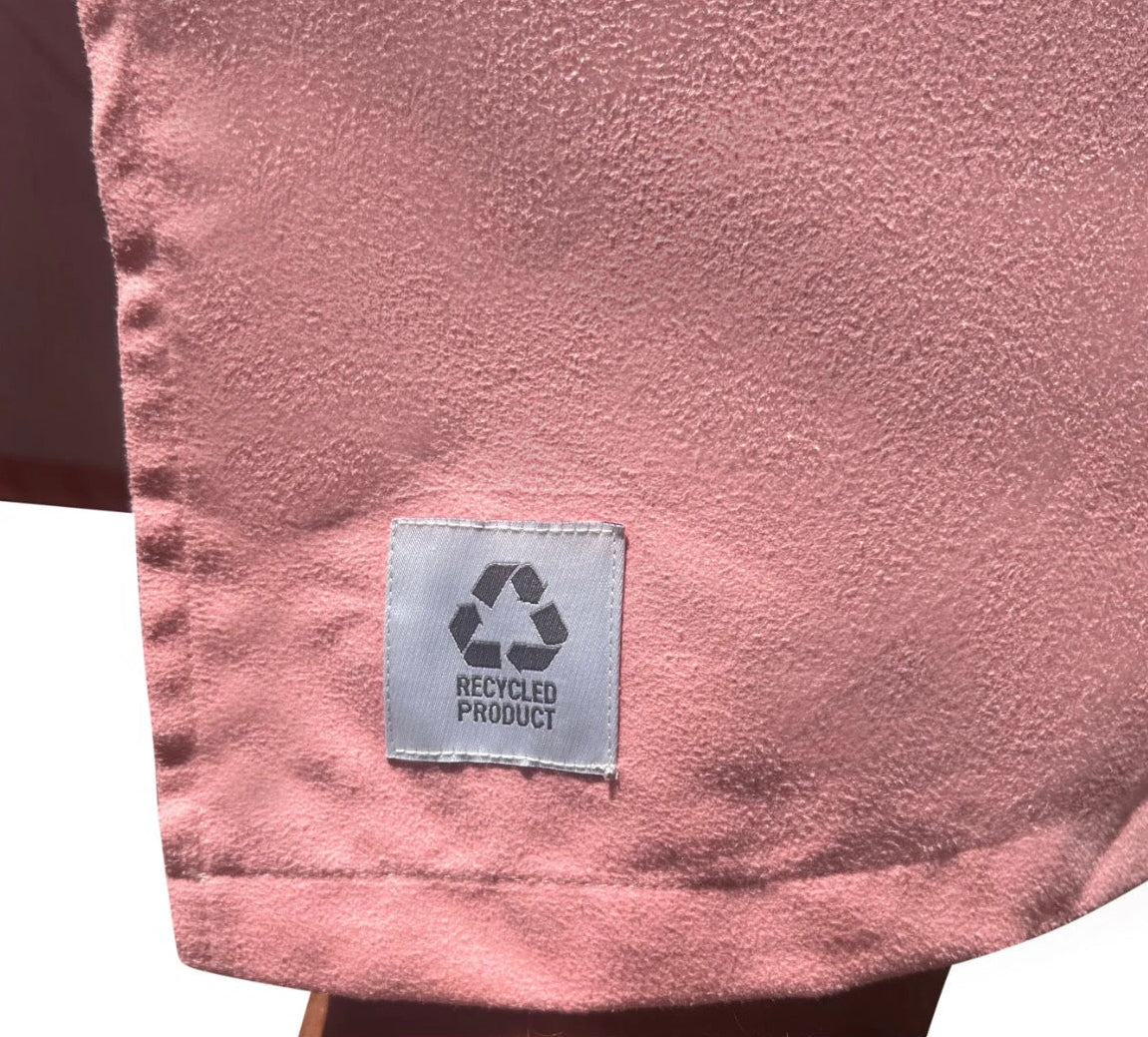 Poncho surf microfibres - tie & die Peach Summer