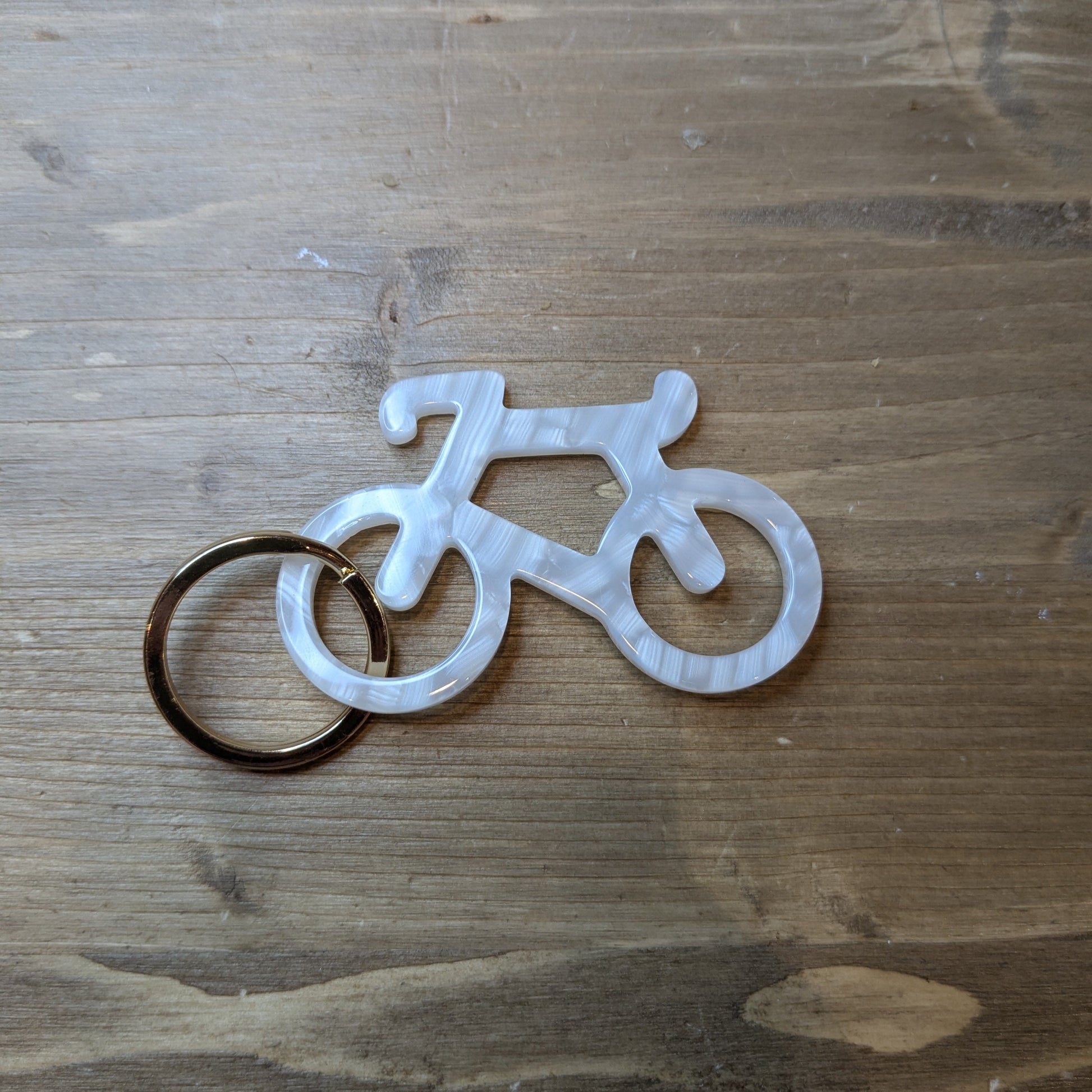 camille p velo nacre porte clé