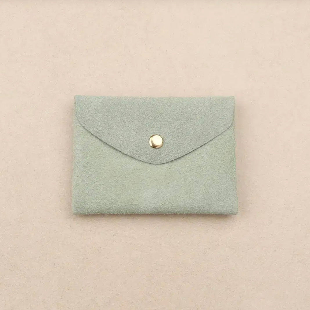 Porte monnaie double nubuck