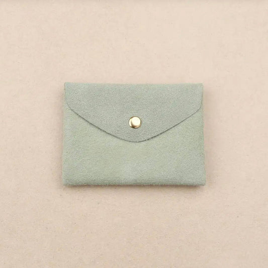 Porte monnaie double nubuck