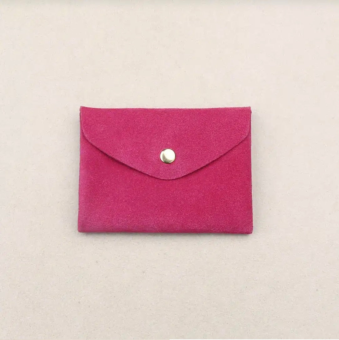 Porte monnaie double nubuck