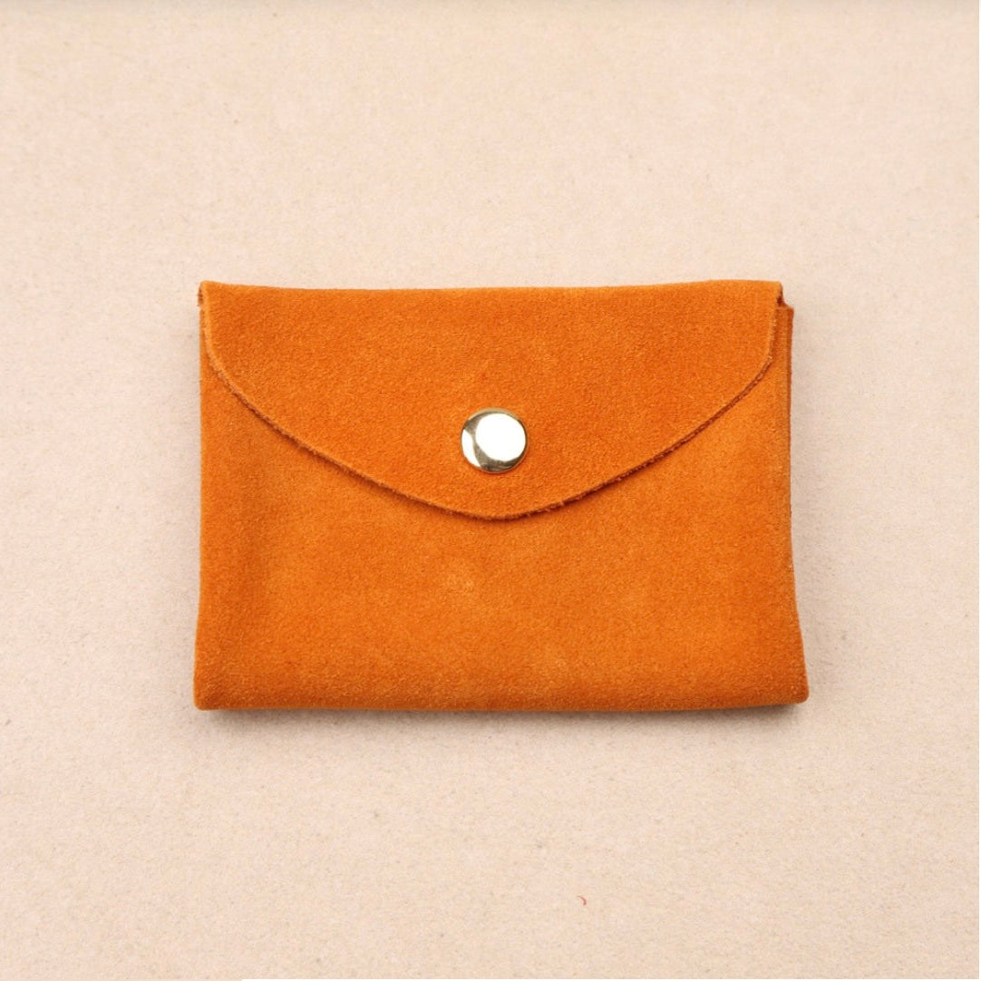 Porte monnaie double nubuck