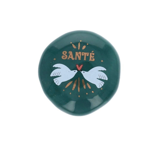 Porte bonheur Oiseau vert santé