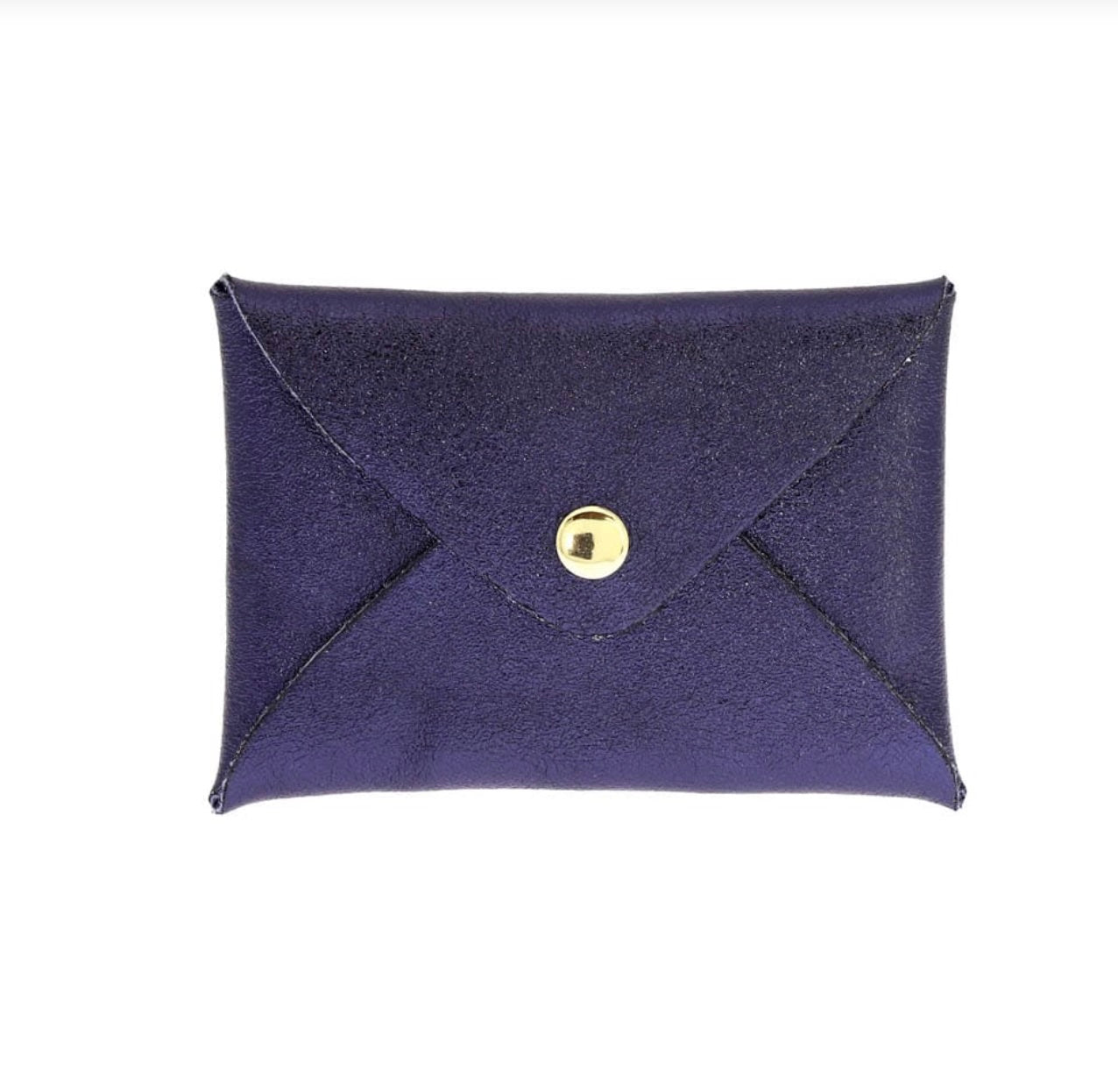 Porte cartes Origami Bleu marine violet