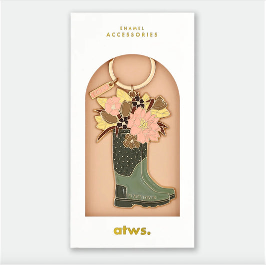 Porte clés Plant lover boots