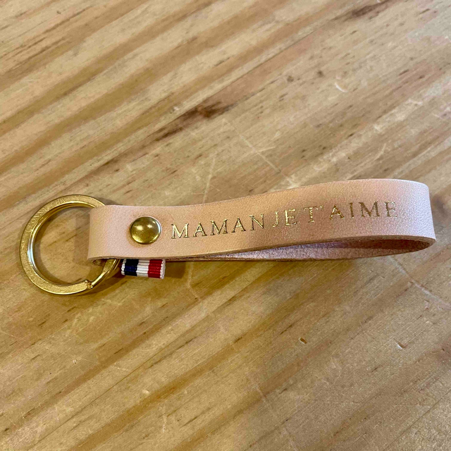 Porte clé Léo Nude maman je t'aime