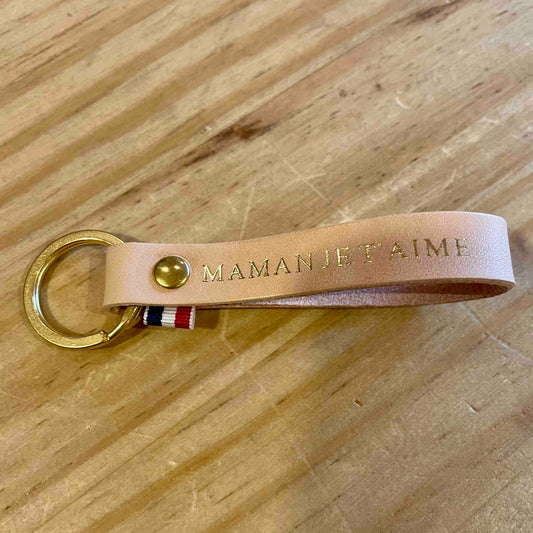 Porte clé Léo Nude maman je t'aime