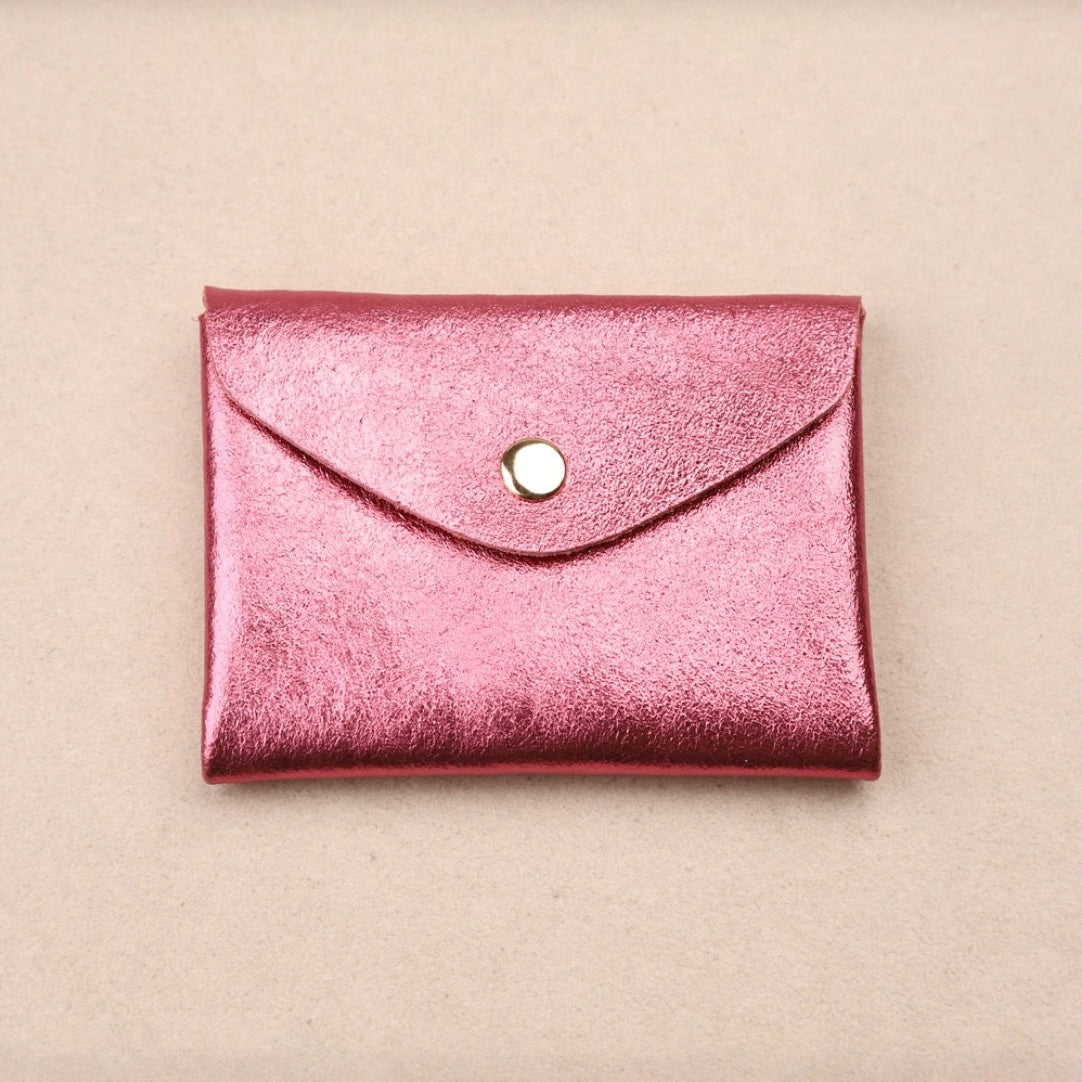 Porte monnaie double - Rose Barbie