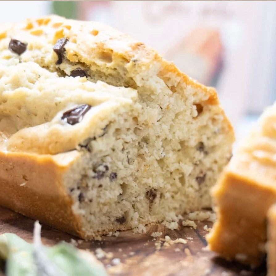 Préparation Cake salé aux olives